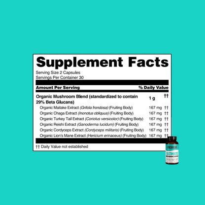 Ultimate Mushroom Complex Capsules